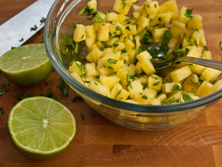 Pineapple Salsa Submitted by Toad/Hole