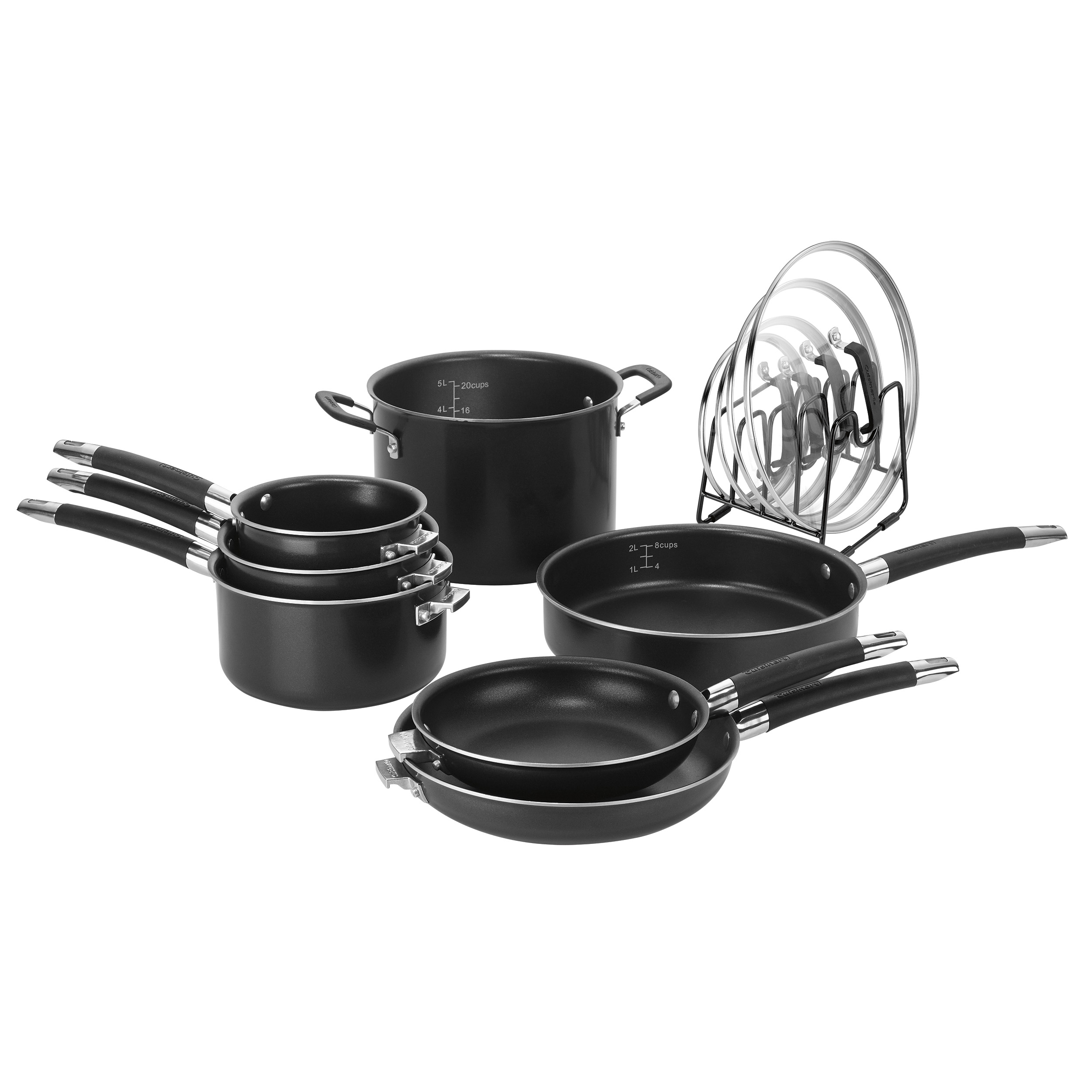 SmartNest® Non-Stick Aluminum 12 Piece Set - Cuisinart