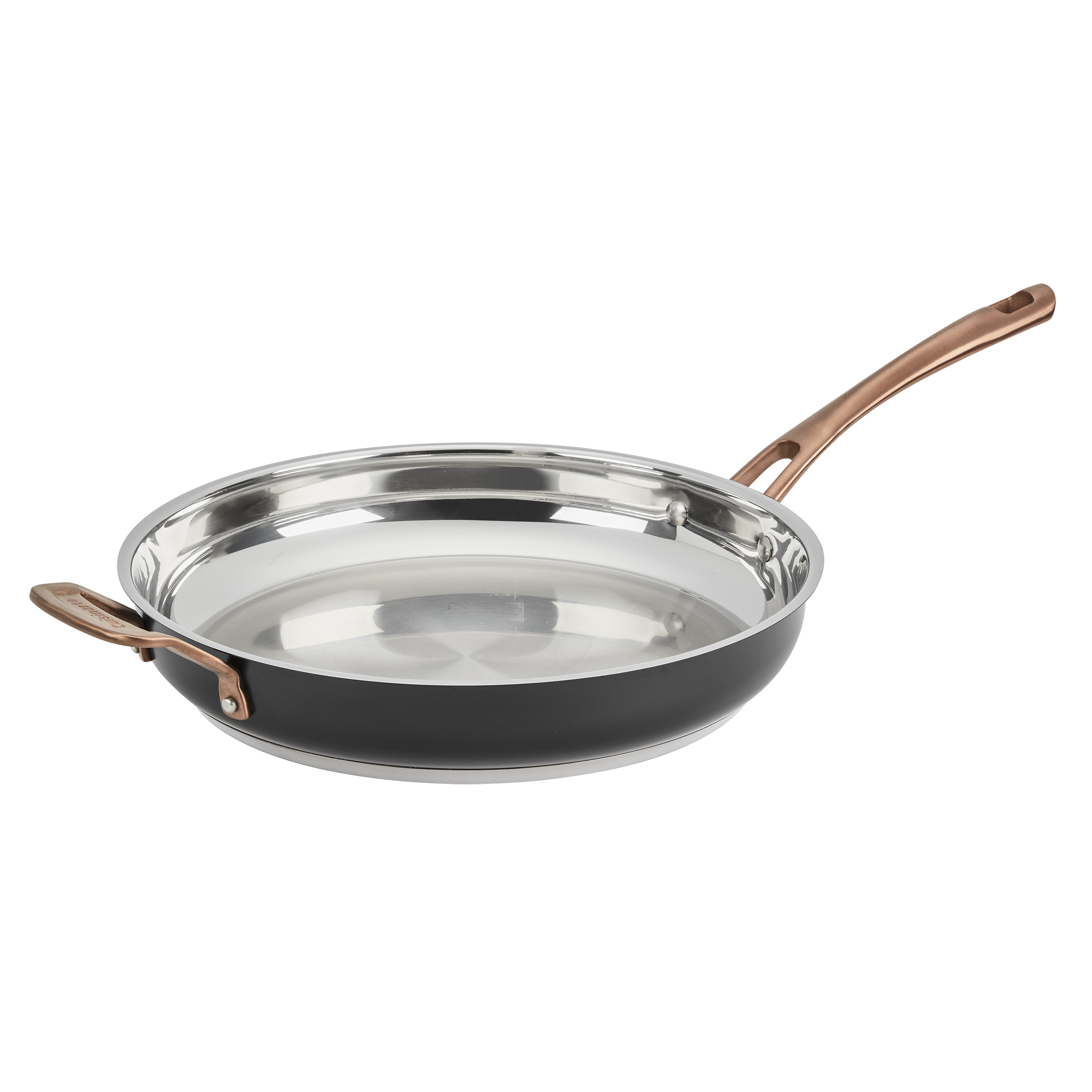 Cuisinart Matte Black Elegance 12” Skillet w Helper Handle