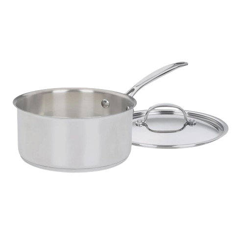 3 Qt. Stainless Steel Saucepan with Cover - Cuisinart