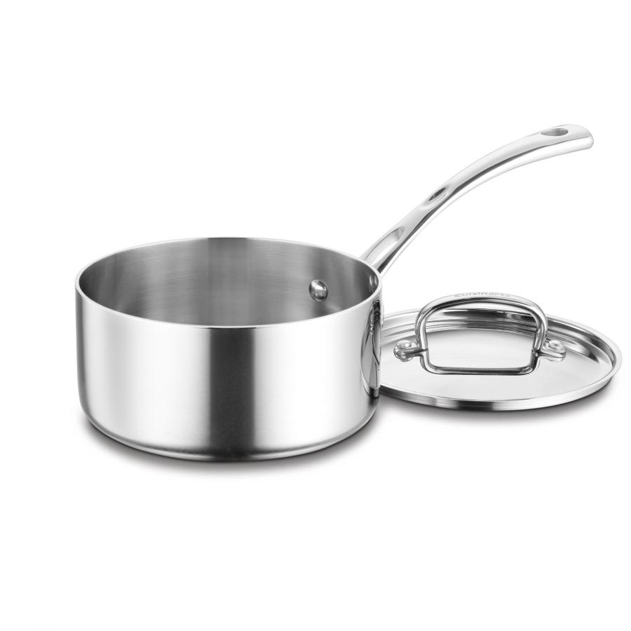 French Classic Tri-Ply Stainless 3 Quart Saucepan - Cuisinart
