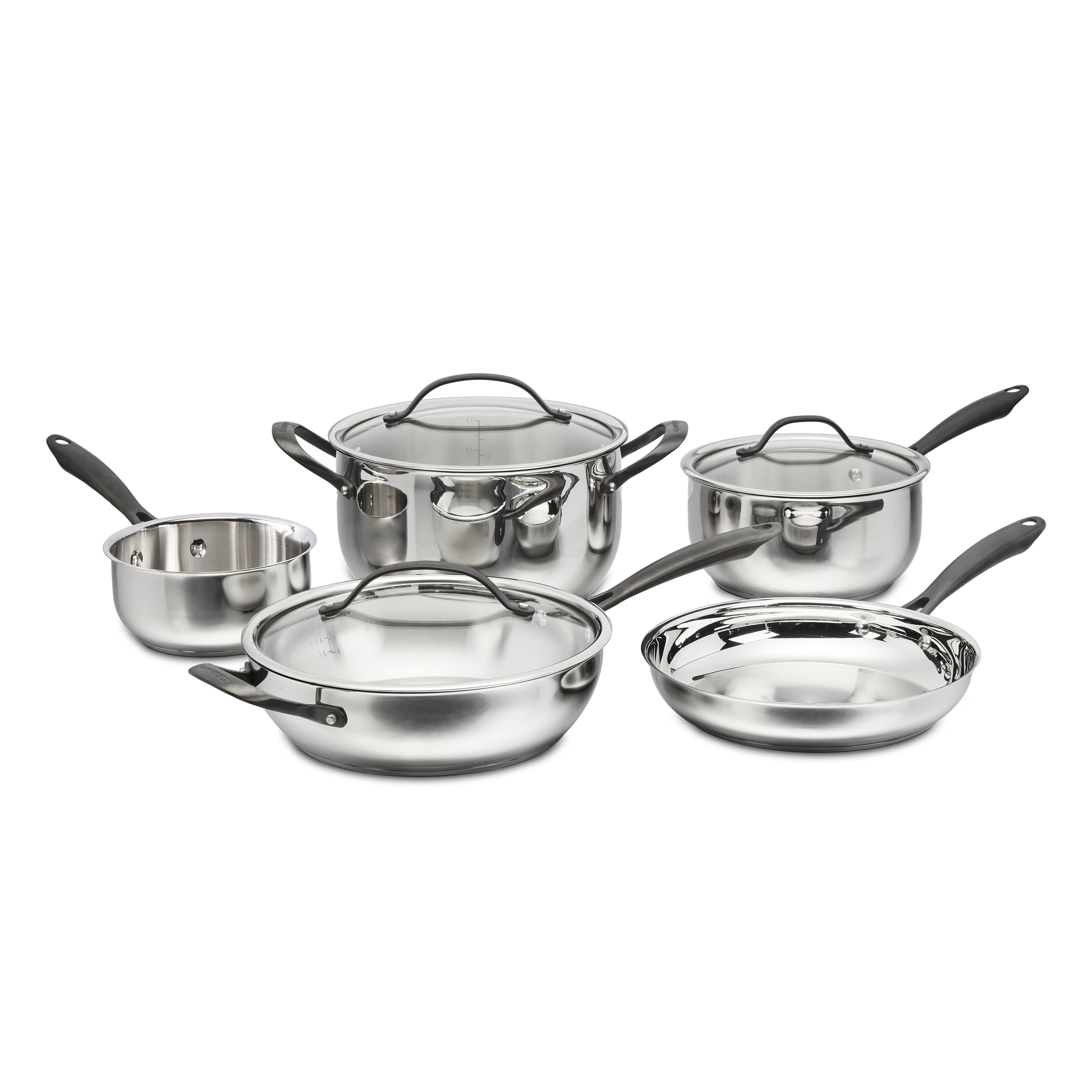 Radiant Pro Stainless with Brushed Titanium Finish 8-Pc Set - Cuisinart