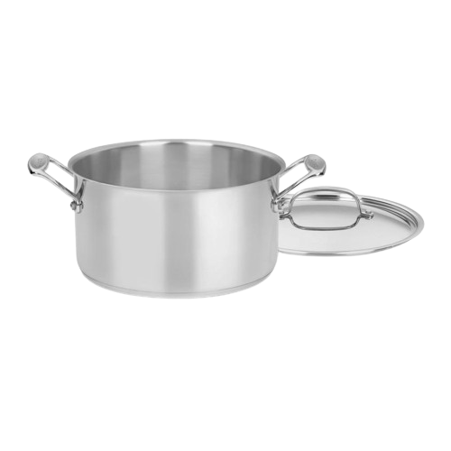 Chef's Classic™ Stainless 6 Quart Stockpot with Cover - Cuisinart