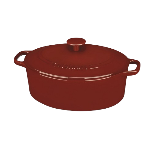 Cuisinart Chef’s Classic™ Enameled Cast Iron Cookware 5.5 Quart Oval Covered Casserole