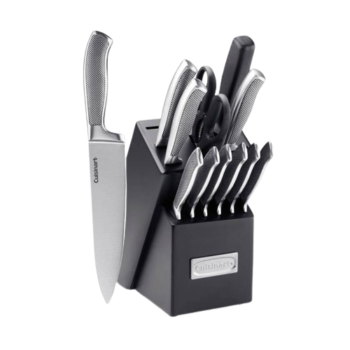 Cuisinart Graphix Collection 13 Piece Stainless Steel Knife Block Set