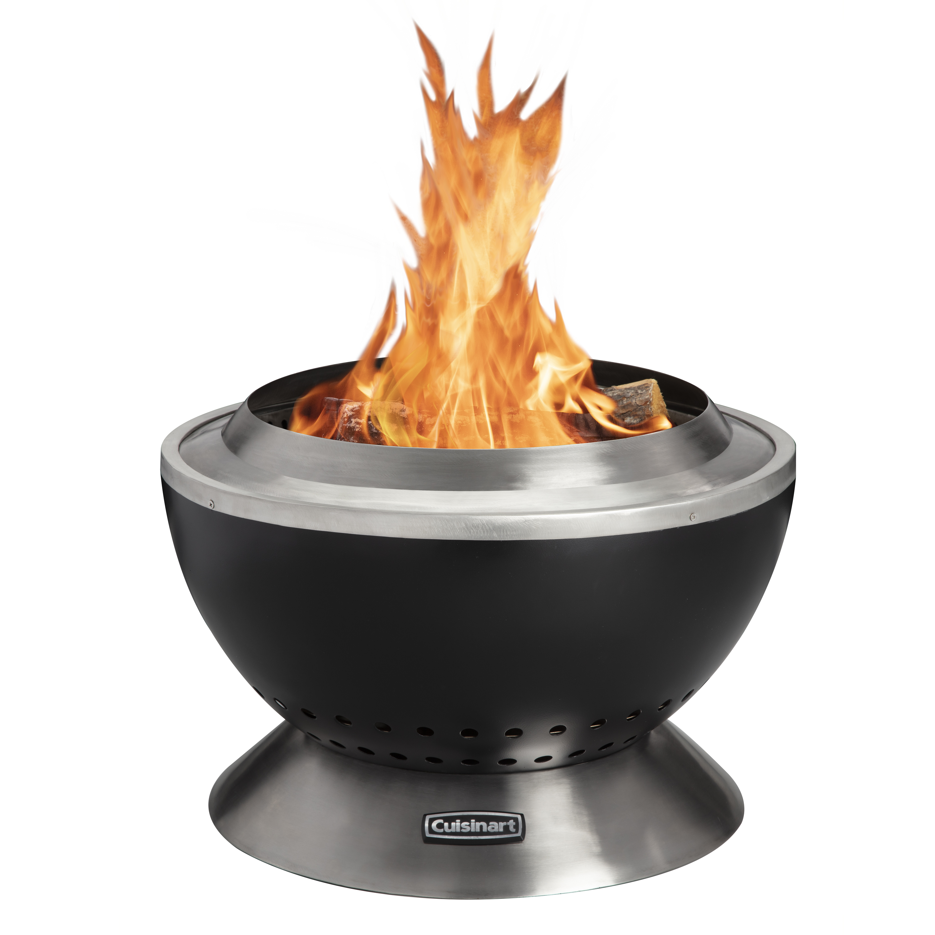Cuisinart Outdoor 24â Cleanburn Smokeless Fire Pit, One Size, Black