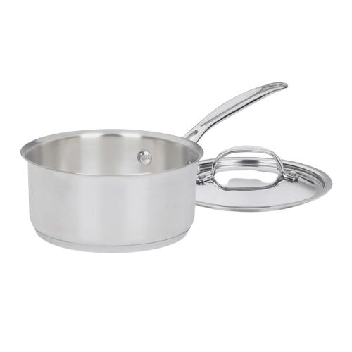 Chef's Classic™ Stainless 1.5 Quart Saucepan with Cover - Cuisinart