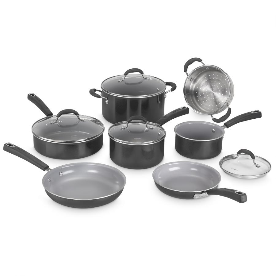 11-Pc Set Ceramica XT Nonstick Cookware - Cuisinart
