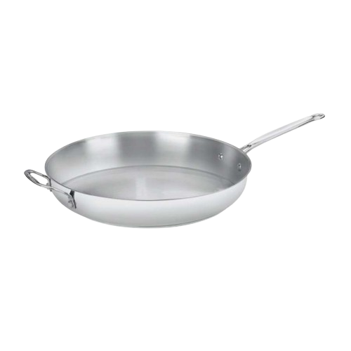 Chef's Classic™ Stainless 14" Skillet with Helper Handle - Cuisinart
