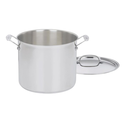 Chef's Classic™ Stainless 12 Quart Stockpot with Cover - Cuisinart