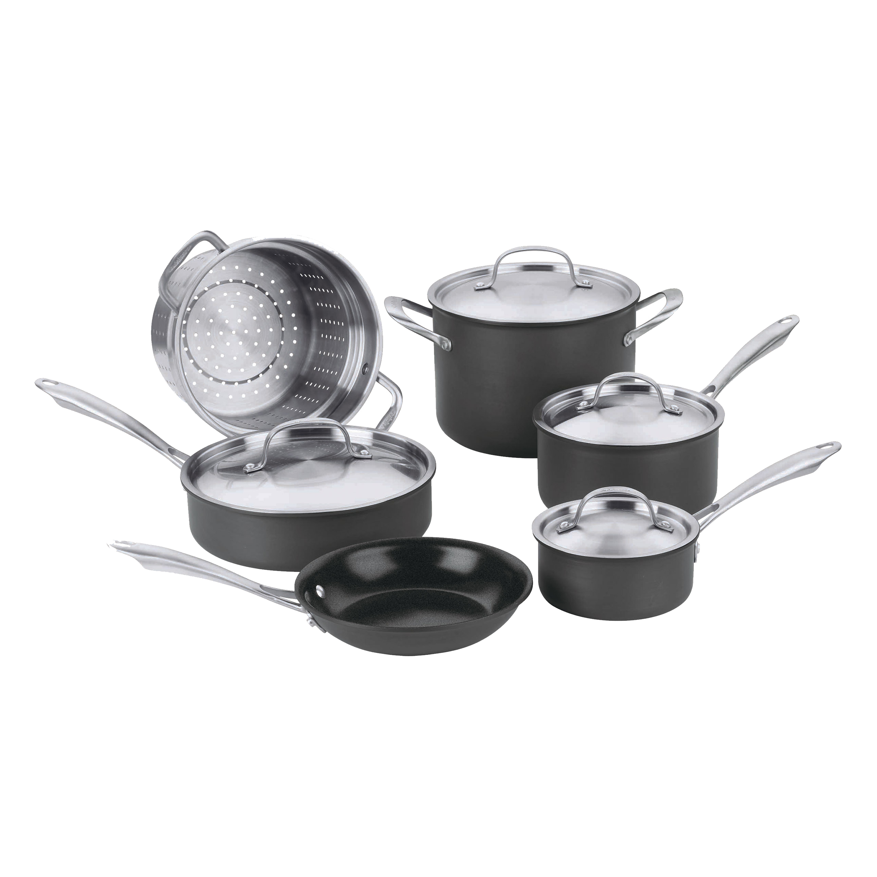 Cuisinart Multi-Clad Pro Tri-Ply Stainless Steel Non-Stick 10 x 18 Double Burner Griddle + Reviews | Crate & Barrel
