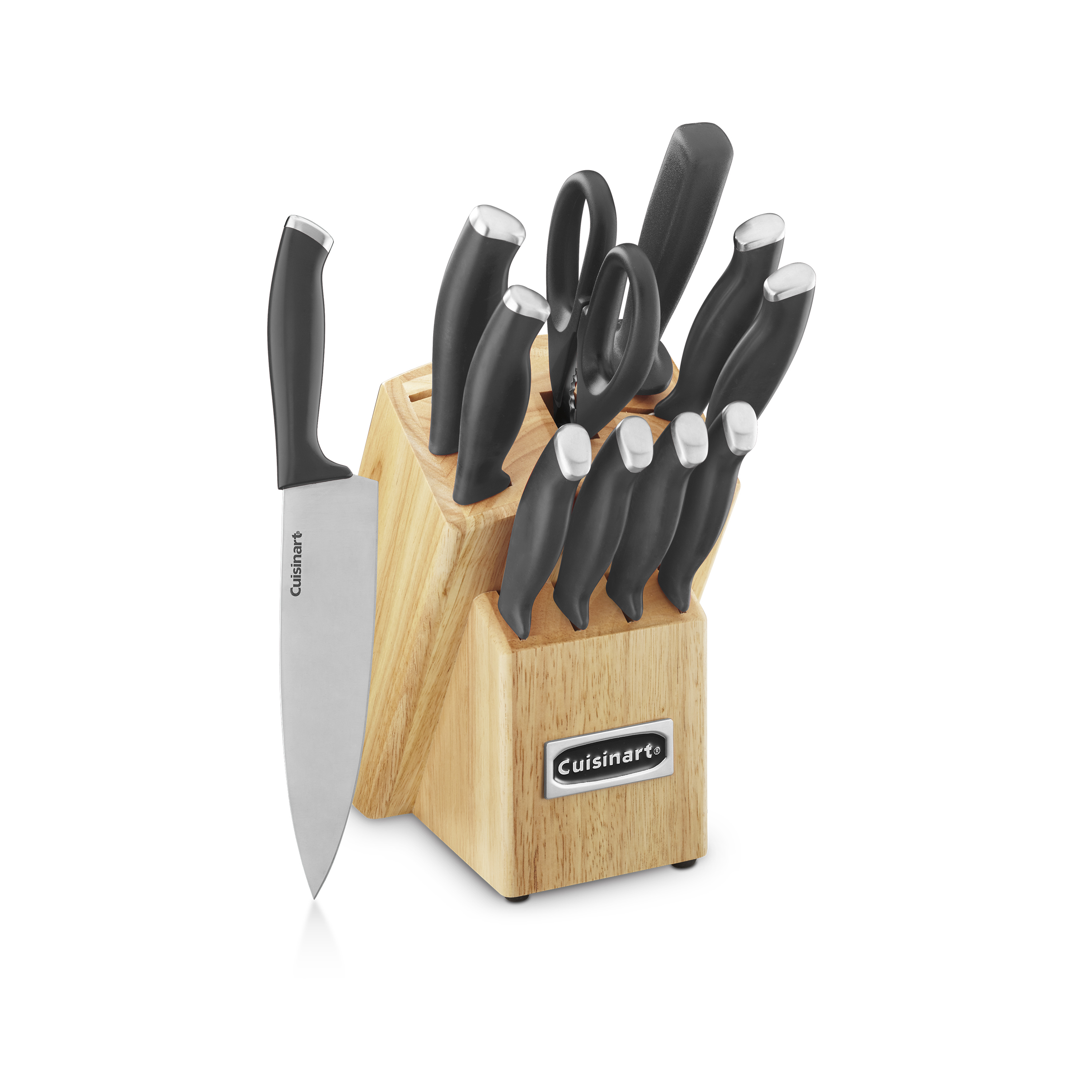 Cuisinart 12pc Color Pro Collection Knife Block Set, One Size, Black