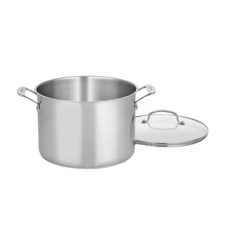Chef's Classic™ Stainless 10 Quart Stockpot with Cover - Cuisinart