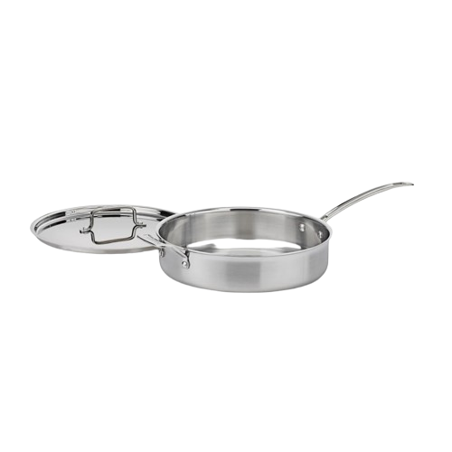 MultiClad Pro Triple Ply Stainless Cookware 5.5 Quart Sauté Pan - Cuisinart