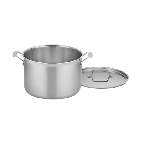 MultiClad Pro Triple Ply Stainless Cookware 12 Quart Stockpot with Cover - Cuisinart