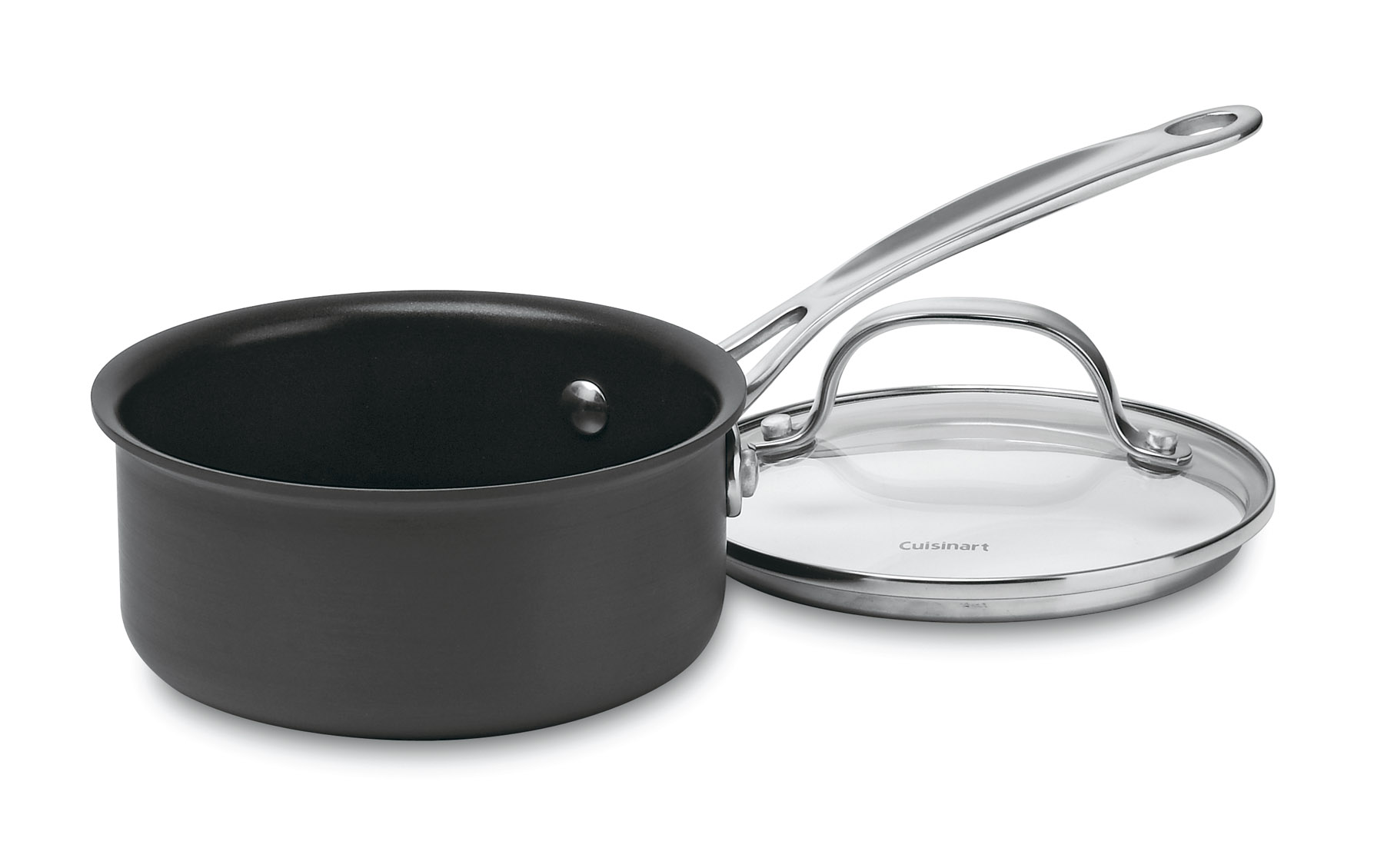 Cuisinart Chef's Classic™ Nonstick Hard Anodized 1 Quart Saucepan with Cover