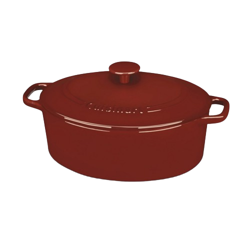 Cuisinart Chef’s Classic™ Enameled Cast Iron Cookware 5.5 Quart Oval Covered Casserole