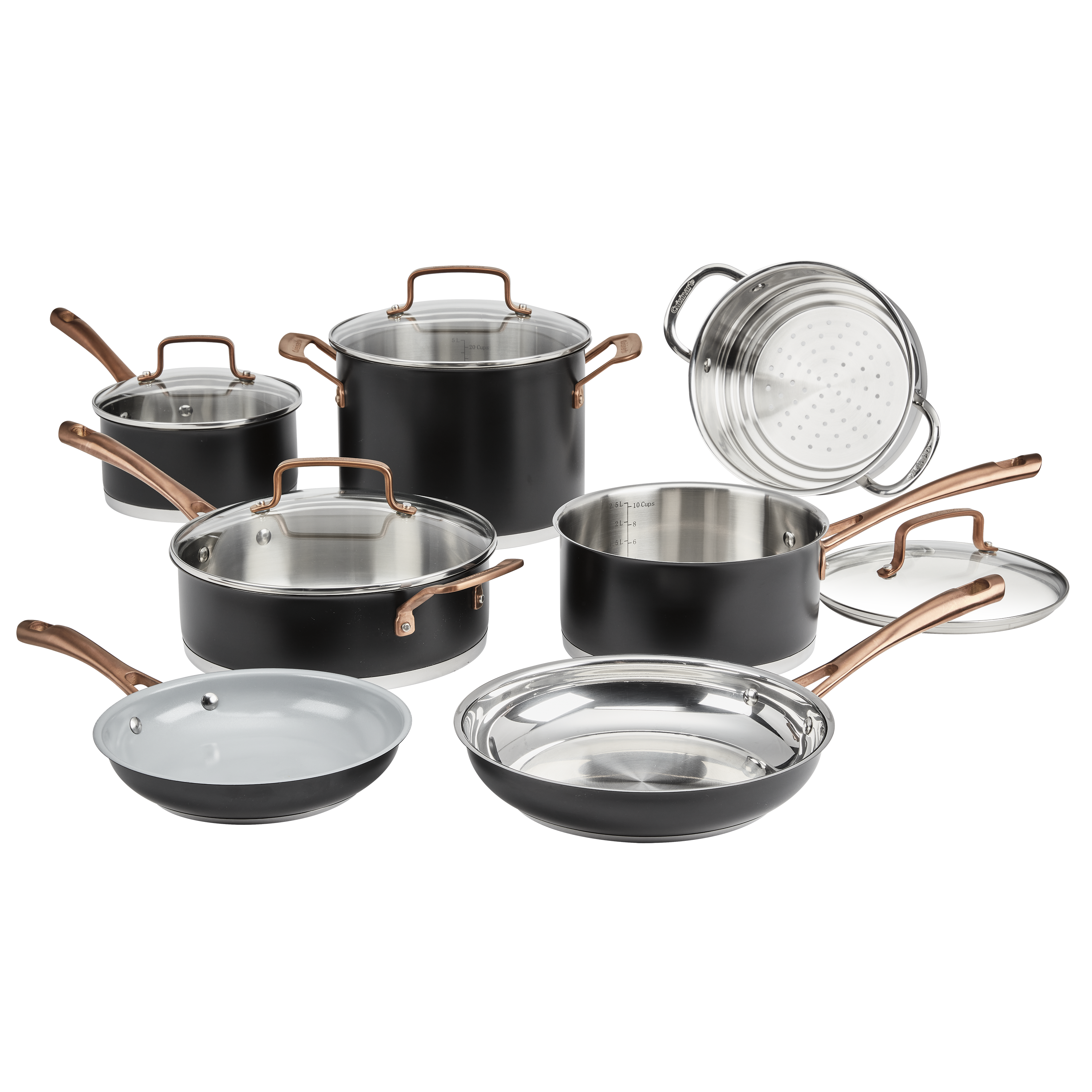 11pc Matte Black Elegance Set - Cuisinart