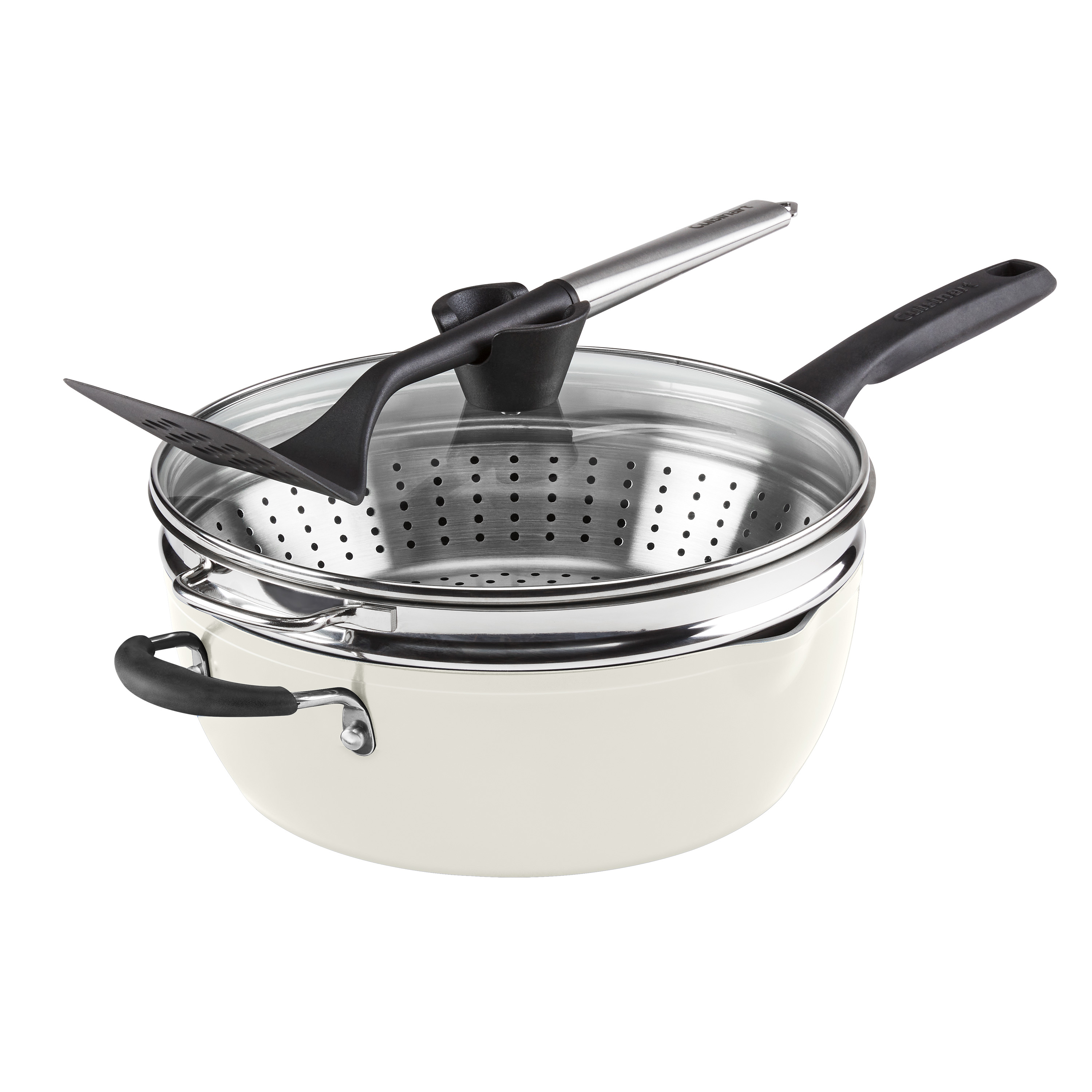 Preferred Pan 4-Pc Set (Creme) - Cuisinart