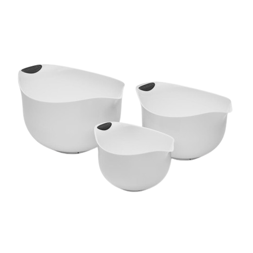 Cuisinart Set of 3 Mixing Bowls - White