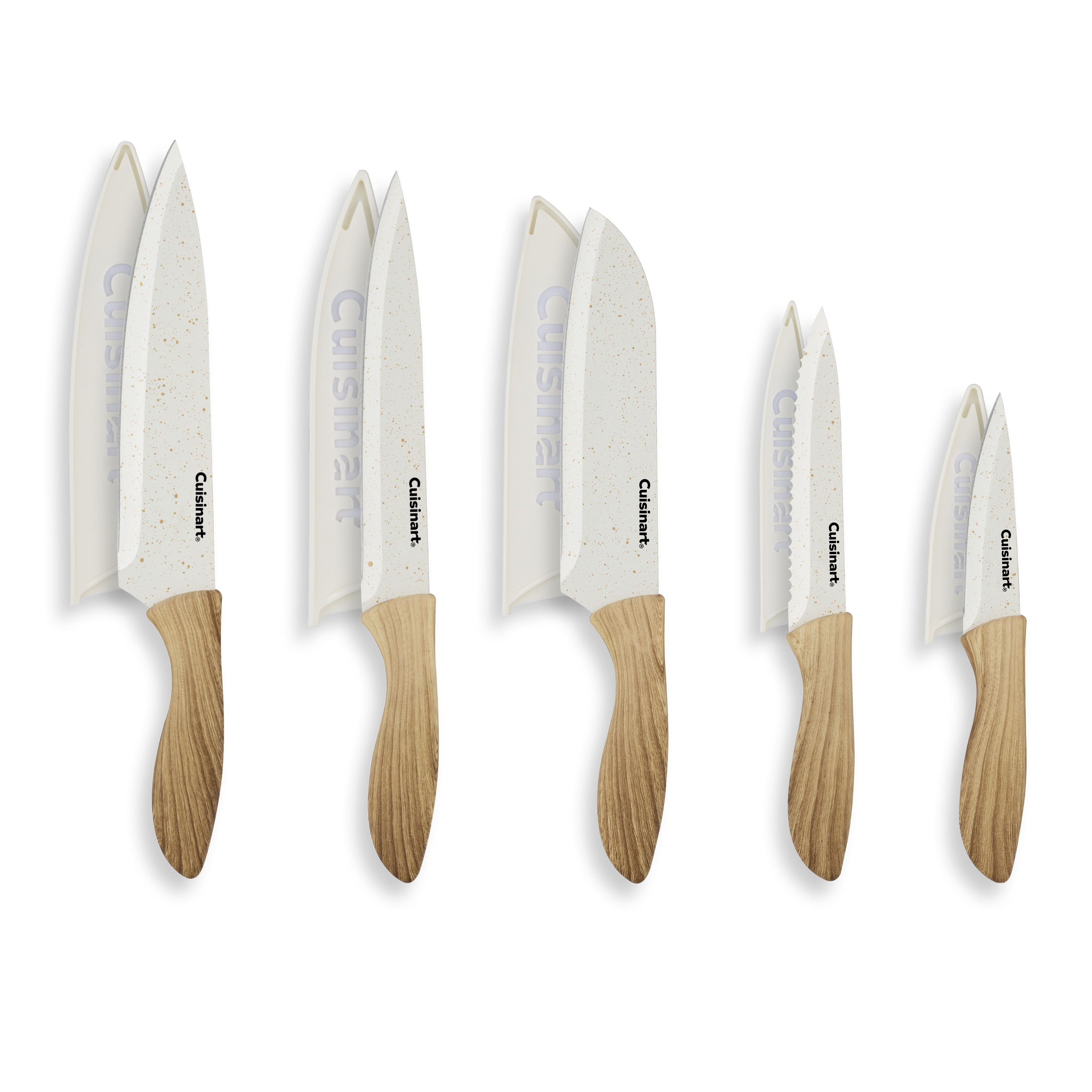 Advantage® Ceramic-Coated Cutlery 10-Piece Knife Set - Cuisinart