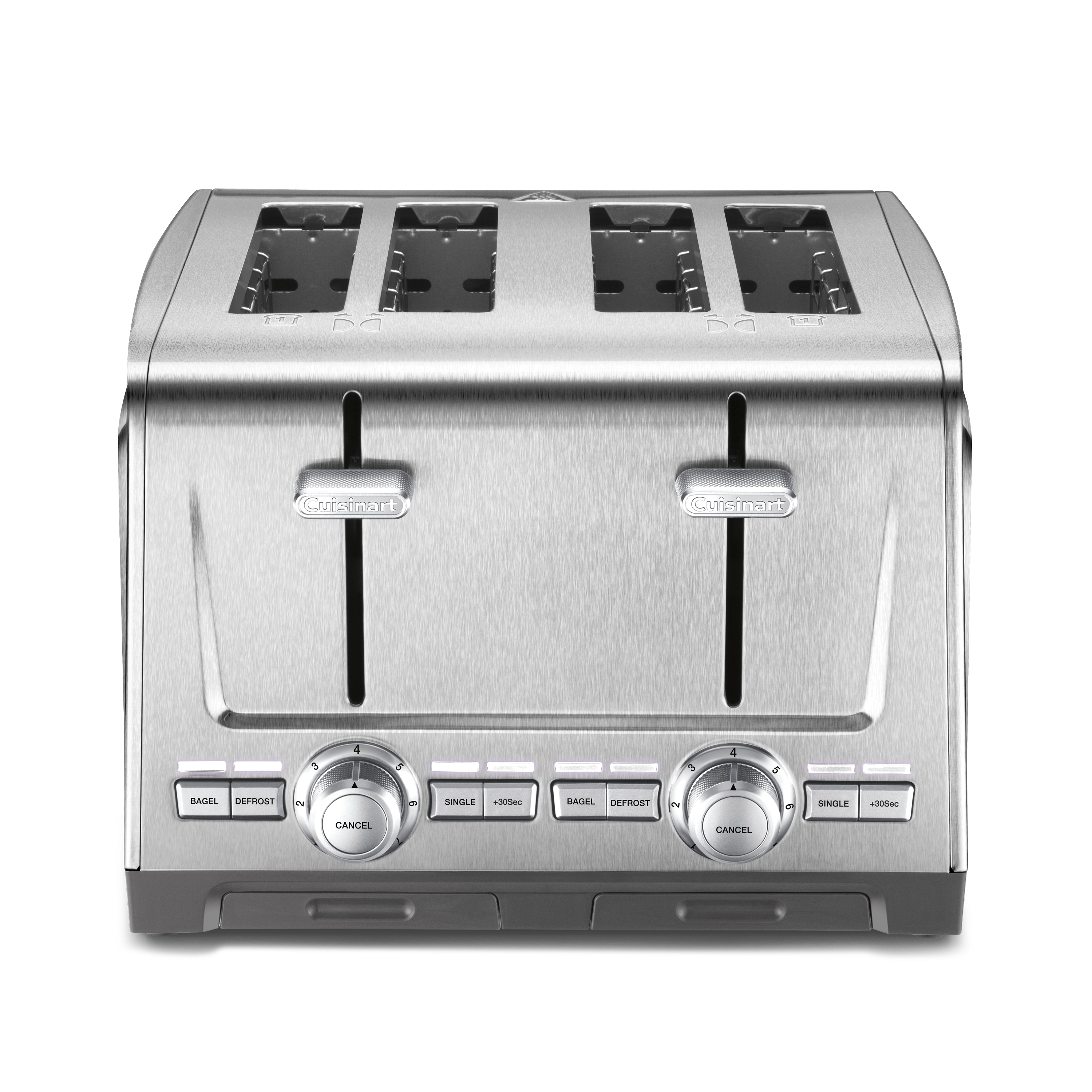 Cuisinart ステンレススチール トースター 4-Slice XL-Slot Stainless