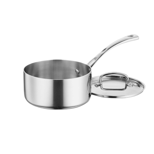 French Classic Tri-Ply Stainless 2 Qt. Saucepan with Cover - Cuisinart