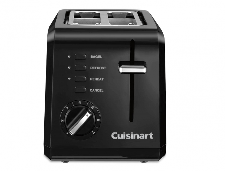 Cuisinart 2 Slice Compact Plastic Toaster